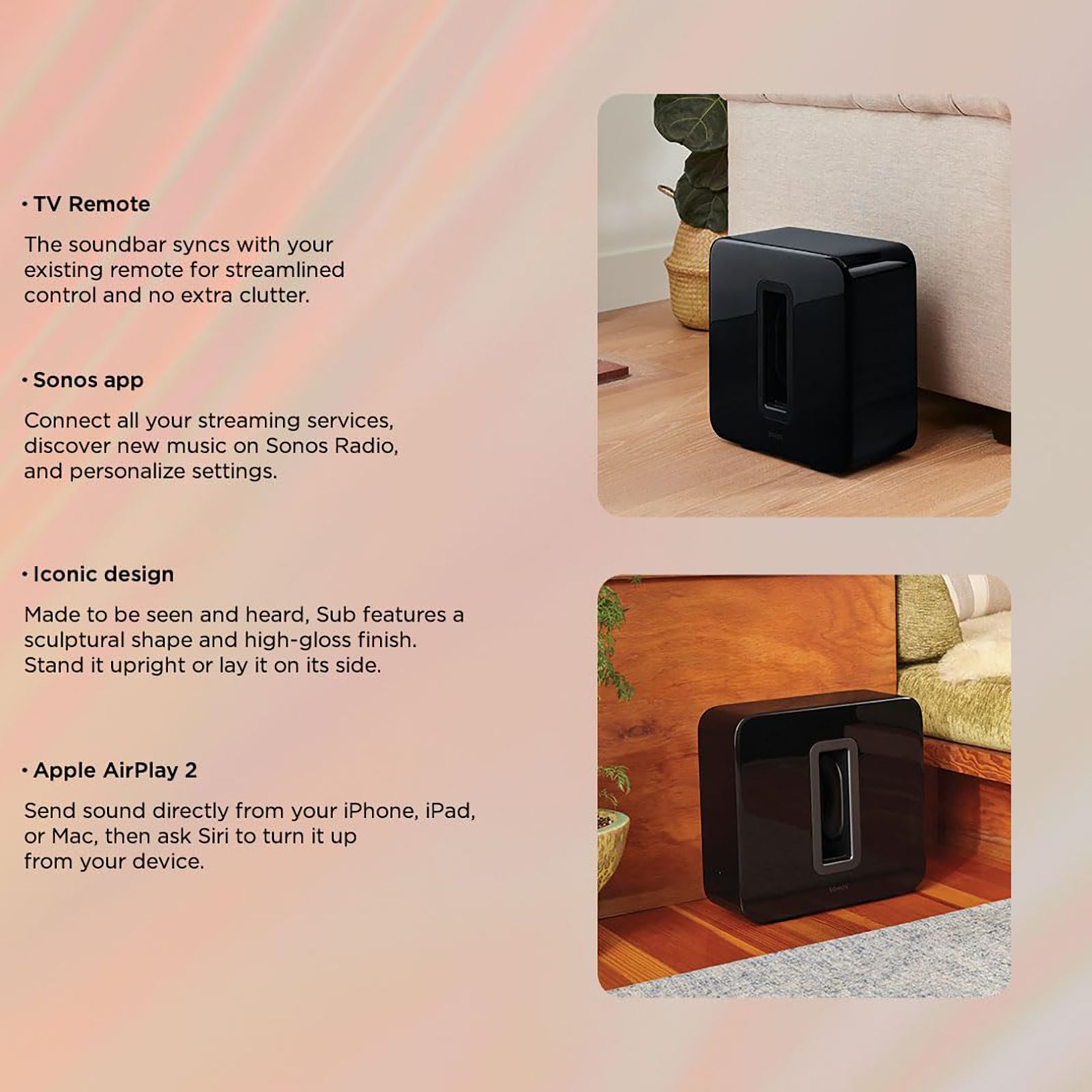Buy SONOS Sub (Gen 3) Smart Wi-Fi Speaker (Zero Distortion, Black